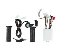 Ensemble de poignées d'accélérateur pour moteur brossé pour scooters électriques et vélos électriques fonctionnant sur alimentation 24 V 36 V ou 48 V (24 V 500 W)