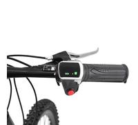 Ensemble de poignées d'accélérateur pour vélo électrique, poignée d'accélérateur étanche, écran LCD, poignée d'accélérateur et câble courbé pour Voitures électriques et vélos (36 V)