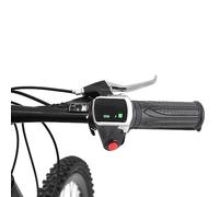 Ensemble de poignées d'accélérateur pour vélo électrique, poignée d'accélérateur étanche, écran LCD, poignée d'accélérateur et câble courbé pour Voitures électriques et vélos (36 V)