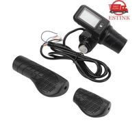 Ensemble de poignées d'affichage pour vélo électrique, poignée d'accélérateur avec écran LCD 805 pour vélos électriques et scooters