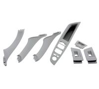 Ensemble De Poignées De Porte Avant Pour BMW 5 F10 F11 2009- Gris - 7 Pièces