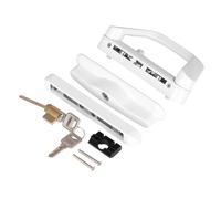 Ensemble de poignées de porte coulissante pour porte de balcon en verre, serrure à une clé latérale, poignée de rechange complète