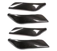 Ensemble de poignées de porte Couvercle De Poignée De Porte Intérieure En Fibre De Carbone Compatible Avec BMW Série 1 Série 2 F20 F21 F22 F23 2012 2013 2014 2015 2016 2017 2018 2019(4pcs)