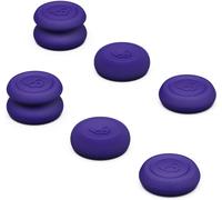 Ensemble De Poignées De Pouce Cqc Et Fps,Capuchon De Joystick,Capuchon De Stick Analogique Pour Steam Deck/Steam Deck Oled Et Rog Ally/X-Violet Galactique,3 Paires (6 Pièces)