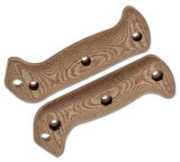ENSEMBLE DE POIGNÉES MICARTA MARRON KA-BAR BECKER POUR GRANDS BECKERS KB-BK77HNDL