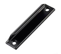 Ensemble de poignées, poignée de porte moustiquaire robuste en aluminium avec revêtement qui ne se décolore pas (noir)
