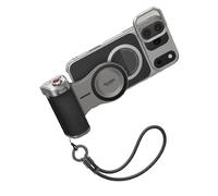 Ensemble de poignées TELESIN Master Grip pour iPhone 17 Pro Pro Max, support de caméra magnétique pour téléphone, poignée de maintien, batterie externe 3200 mAh avec charge sans fil 17ProMax Creator