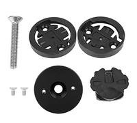Ensemble de Poignets de vélo, TOTITOM VTT en Alliage d'aluminium, Ensemble de poignées de Poignet, Table de Codes, Base de Bol, Couvercle, Accessoires de Conduite, Outil ((Noir))