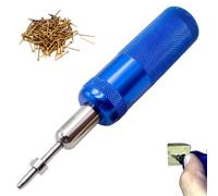 Ensemble de poinçons à ongles, cloueur à goupille avec petits clous, poseur de clous en métal 5, 1 pouces, poussoir goupille avec poignée antidérapante, outils construction maquettes nav