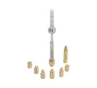 Ensemble de pointes à chaud M2-M8 pour TS100 Pointe à souder en laiton Outil à riveter chaud pour m3 M5 pour m6 pour fer à souder 936 Écrous à insertion rapide M2-M8 pour imprimante 3D Accessoires