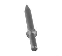 Ensemble de pointes de pelle avec peinture pour marteau pneumatique - Tige 401 en acier pour enlever la rouille - Lames pointues plates en forme de V crantées pour réparation de pierre et travaux