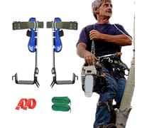 Ensemble de pointes d'escalade d'arbres | Outils professionnels de travail des arbres | Équipement d'escalade avec pédale antidérapante pour activités de plein air, cueillette de fruits, arboriculteur