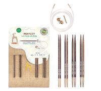 Ensemble de pointes interchangeables en jute Pony Perfect 14 cm - 1 pièce