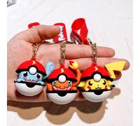 Ensemble de Poké Ball Pokémon, mignon, Graines d'herbe de Sacha, Tortue. Convient comme cadeau pour la famille au début de la saison scolaire Taille UniqueAnimal,CartoonAlliage de zinc