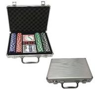 Clown Games | Set de poker valise en aluminium 200 pcs (0603014)