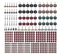 Ensemble De Ponceuses À Tambour Pour Proxxon Dremel, Outil Rotatif, Polissage, Ponçage, Nettoyage, Détartrage, Manucure, Top 376 Pièces