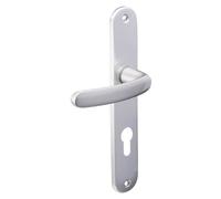 Ensemble de porte budget BEZAULT entraxe 195 mm Clé i - Argent - 204857