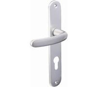 Ensemble de porte budget BEZAULT entraxe 195 mm Clé i - Argent - 204857 Argent G