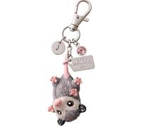 Ensemble De Porte-CléS Possum Still Hanging On Ensemble De Porte-clés Toujours Suspendu À Possum, Breloque Voiture Avec Pierre Naissance Carte D'émotions(January)