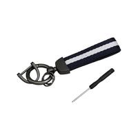 Ensemble de porte-clés rayés, structure d ' anneaux renforcés, ajustement générique pour porte-clés de voiture et porte-clés multicolore essentiel quotidien pour clés de voiture