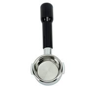 Ensemble de Porte-filtre sans Fond, Porte-filtre sans Fond Espresso Porte-filtre sans Fond de 58 Mm Compatible avec la Machine à café Expresso Compatible (C2 Plastique Noir)