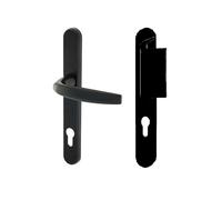 Ensemble de porte palière plaque étroite aileron Atlanta HOPPE 554/3346/1530 Noir 9714 - Clé i - ent.8/92 56/70 - 2354620