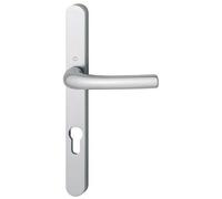 Ensemble de porte plaque étroite Tokyo HOPPE - Clé i - Beige sable 1015 - 1710RH/300LMSGL - ép.58/62 - 1777778