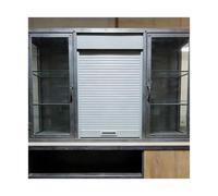 Ensemble de porte pliante d'accordéon, Kit de tambour avec poignée, plusieurs tailles, armoire à enroulement personnalisée, armoire de cuisine RV, porte pliante à monter soi-même(36x24in/91x61cm)