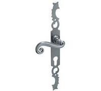 Ensemble de porte rustique Aquitaine 41 BOUVET Epoxy gris - Clé i - 377 Noir G