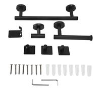 Ensemble de Porte-Serviettes en Acier Inoxydable pour Salle de Bain, 7 pièces, antirouille, coloré, élégant, kit de matériel de Salle de Bain avec Barre à Serviettes, Porte-Papier