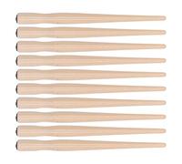 Ensemble de Porte-Stylo à Plume en Bois Plus Lisse, Poignée Confortable, Porte-Plume en Bois pour Peinture Artistique, Calligraphie Anglaise, 10 Pièces (Couleur du Bois d'origine)
