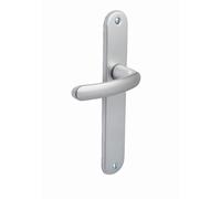 Vachette - Ensemble de porte 73118 - Aluminium - Entraxe 165 mm - Bec de canne