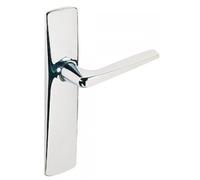 Ensemble de porte sur plaque Junior 4065 BEZAULT Bec de cane chromé - 0068747