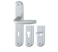 Ensemble sur plaque NEW YORK EA70 grand model type clé L finition argent - - 3281961