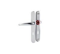 Ensemble de porte Tokyo HOPPE - Clé L - Argent - 1710/300M - 1787634