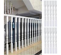 Ensemble de poteaux de Garde-Corps intérieurs en Bois (20 poteaux), 95 cm de Hauteur, Convient pour Les poteaux de Support d'escalier/terrasse/Porche (95 cm/37,4 Pouces, 10 poteaux par Paque