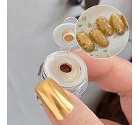 Ensemble de poudre à ongles Chrome-Rose or vert Chrome poudre à ongles, effet miroir pour les ongles, poussière de frottement métallique caméléon paillettes Pigment flocons, fournitures de manucure