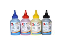Ensemble de poudre de toner compatible Compatible avec les imprimantes laser couleur CE740A CE741A CE742A CE743A 40G Compatible avec une utilisation dans CP5225 CP5525DN CP5520(CMYK and Chip 1Set)