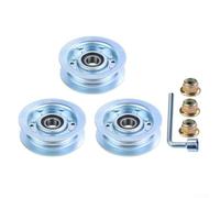 Ensemble de poulie de renvoi de tondeuse à gazon, GY22172 et kit de renvoi GY20629 compatible avec les tondeuses Scotts L2048, L2548, pour D140, D150, D155, D160, E140