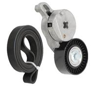 Ensemble de poulie tendeur de courroie de transmission compatible avec Toyota Camry 2012-2017 et RAV4 2009-2018 1662036010 Kit de transmission du tendeur de courroie