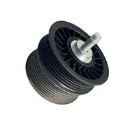 Ensemble de poulies de renvoi de courroie d'entraînement à double poulie de compresseur 1132020419 1132020419A pour 03-08 AMG compatible pour Benz M113k CLS55 SL55 S55