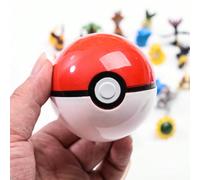 Ensemble de poupées de Poké Ball avec figurine mini aléatoire à collectionner, figurine de monstre de compagnie Poké Ball Master, cadeau d'anniversaire/fête d'Halloween ou de Noël 11,10,13,12,9,7,8,5,