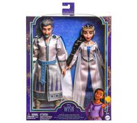 Ensemble De Poupées Fashion Disney Wish Roi Magnifico & Reine Amaya