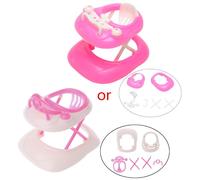 Ensemble De Poussette Pour Barbie, Nouveau, Rose, Pour Bébé, Mobilier De Pépinière, Jouets Pour Poupée Barbie, Noël