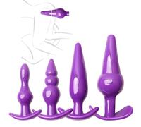 Ensemble De Pratique De Hanche Compacte De 4 PièCes Pour Hommes Et Femmes, Accessoires Portables IntéRieurs, 3 Couleurs à Choisir - Q (Violet)