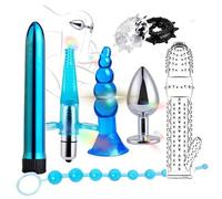 Ensemble De Pratique De Hanche De 8 PièCes Pour Hommes Et Femmes, Un Accessoire Pratique Et Portable Pour Les FêTes PassionnéEs, Disponible En 2 Couleurs: Bleu Et Rose - Q (Rose)