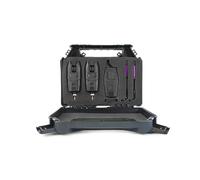 Ensemble de présentation d'alarme Korum kbi-r 2-rod Noir TU