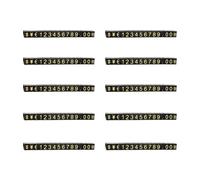Ensemble de présentoirs pour étiquettes de prix, plusieurs styles au choix, chiffres réglables, base de prix, cube d'affichage pour montre, bague, bijoux, kit de support d'étiquettes de prix