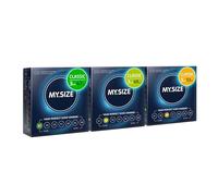 Ensemble de préservatifs MY.SIZE tailles 1, 2, 3-47, 49, 53 mm, 3x3 pièces - la bonne taille pour tout le monde