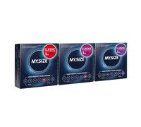 Ensemble de préservatifs MY.SIZE tailles 5, 6, 7-60, 64, 69 mm, 3x3 pièces - la bonne taille pour tout le monde